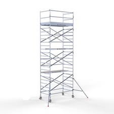 Alu-Rollgerüst "PRO-L-250" bis 8,30 Meter AH, Fahrgerüst, Rollgerüst, Alugerüst