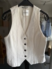 Closed Jeans Neu Weste Creme Gr. L