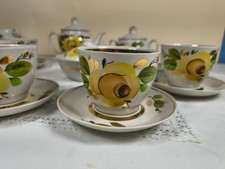 Russisches Teeservice ,,Gelbe