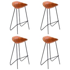 Barhocker 4 Stk. Braun