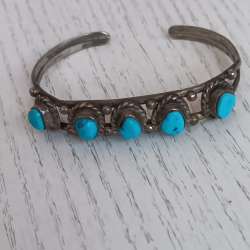 Armreif sterling türkis - sterling,
