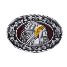 Indian metal men - men's, buckle