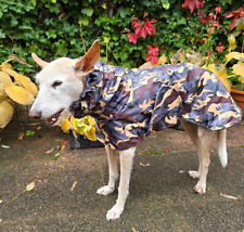 Windhundmantel Regenmantel für Podenco, Whippet, Pintscher