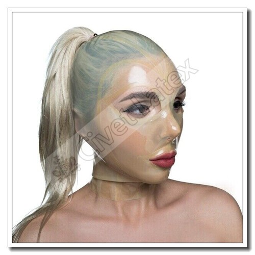 Latex women hoods maske - hoods, hot