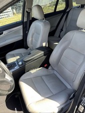 Mercedes C-Klasse W204 Leder Ausstattung Sitze  weiß