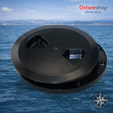 Inspektionsdeckel schwarz Ø