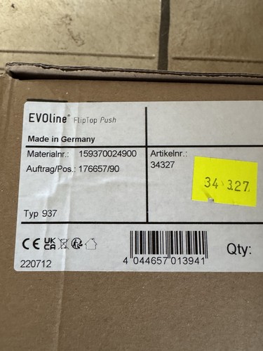 Evoline fliptop push - evoline®,