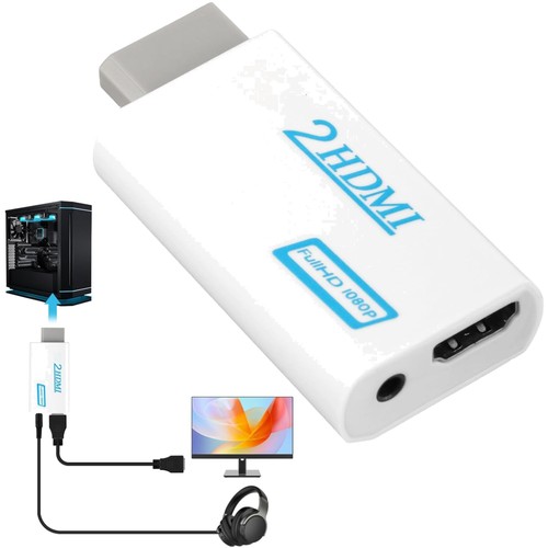 Wii hdmi adapter konverter - wii,