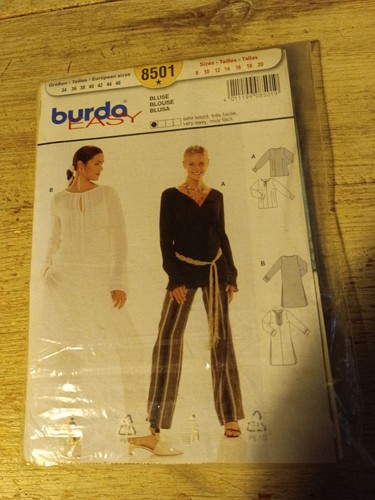 Burda style 8501 bluse - burda,