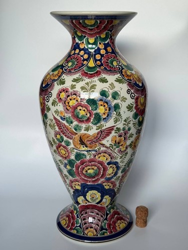 Huge 50cm delft - delft, polychrome