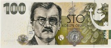 Czech Republic / Tschechien CZ - 100 Korun 2022 UNC - Karel Englis .