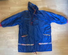 Damen Regenmantel Herbstmantel Regenjacke Anorak  in dunkelblau