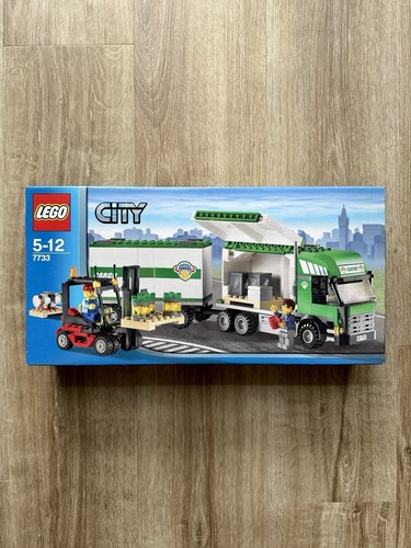Lego city 7733 - lego, truck