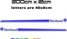 Individuelle Shetland Boote