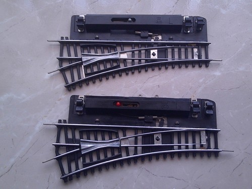 Elektr weichen links - elektr.,