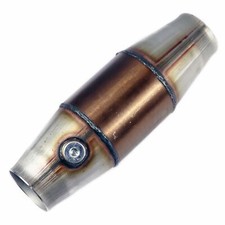 400 ZELLER EDELSTAHL SPORT-KAT RENN-KAT MOTORSPORT-KAT Ø 2.5" 63,5MM L = 294MM