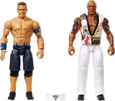 Mattel WWE Championship Showdown Actionfiguren 2er-Pack mit Zubehör, Serie #23 T
