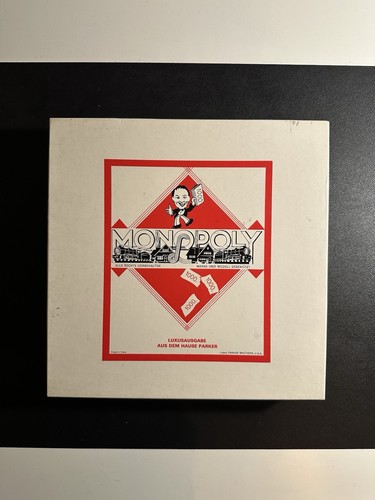 Vintage monopoly luxusausgabe - vintage,