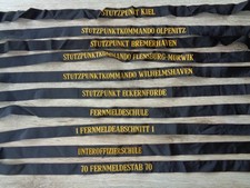 Mützenbänder bundesmarine - 10,
