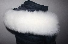 Pelzstreifen Lammfell Weiß