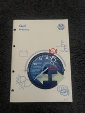 VW Golf 4  Bordbuch Betriebsanleitung Bedienungsanleitung Mappe Ordner