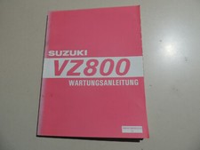 Wartungs Reparatur anleitung Werkstatthandbuch Suzuki VZ800 Marauder 1997