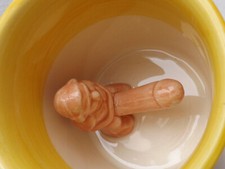 Lustige Spaß Kaffee Tasse Kaffeebecher Penis Cock Geschenk Lustig !!!