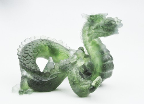 Skulptur von drache kristall - von, kristall-