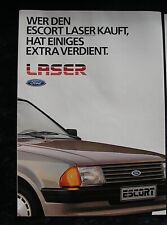 Ford Escort Laser Prospekt 1.1985