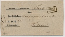 ÖSTERREICH 1860 Brief