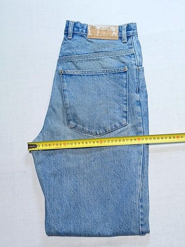 Women vintage jeans - jeans, turquoise