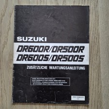 Suzuki DR 600 500 S R 1987