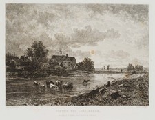 W. UNGER (1837-1932), Lundenburg, Südmähren, Tschechien, Rad. Romantik 1800-1849