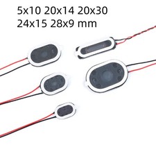 Mini Klein Lautsprecher 8ohm 1W 15x10/20x14/20x30/24x15/28x9 mm Mit Kabel