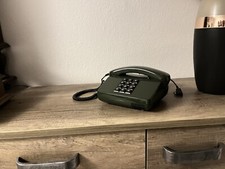 Altes Telefon  FeTAp 0111  von der POST aus den 1987 in Grün  (Dunkelgrün)