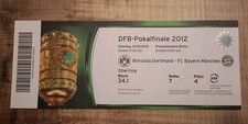 Ticket Eintrittskarte DFB-Pokalfinale 2012 FC Borussia Dortmund  Bayern München