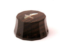 Hailwood "Macassar Ebony" Lampshade Knob "Bird Inlay" fits PRS® Guitars