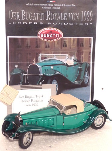 Franklin mint bugatti royale - mint:,