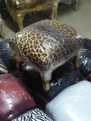 Barock hocker leoparden - barock,