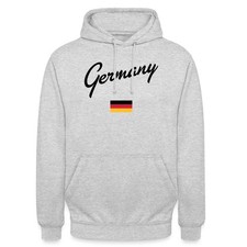 Germany Schriftzug Deutschland Fan Unisex Hoodie