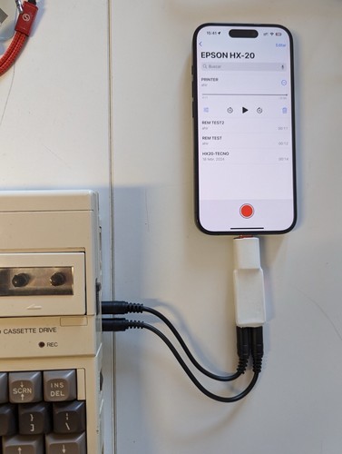 Retro computer tape drive - computer,