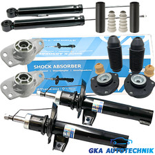 4x Stoßdämpfer + Domlager + Protection-kit Vorne Hinten FÜR VW GOLF 5 6 SEAT VW
