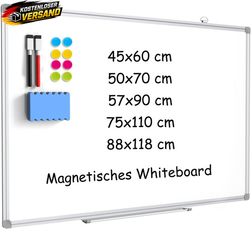 Magnetisches whiteboard - magnetisches,