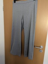 Marlene Damen Hose Grau Kleines Muster Gr. 42 Neu