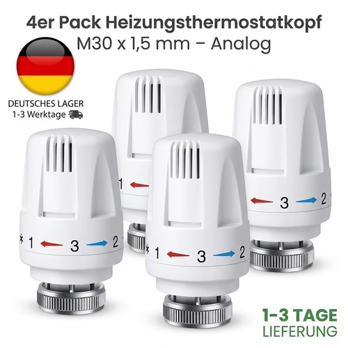 Thermostatkopf m30x1 5 - 4x, m30x1,5