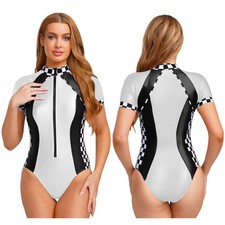 DE Damen Rennfahrer Kostüm