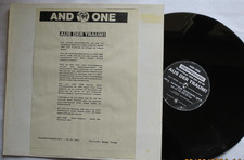 LP - And One – Aus Der Traum! - 1991 - Machinery Records - Testpressung