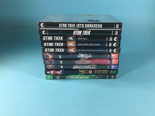 10x star trek filme dvd - trek,