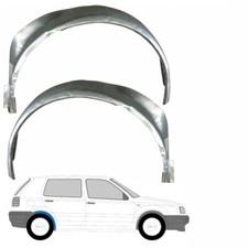 Für Volkswagen Golf 3 1991-1998 3/5 Tür Innen Reparaturblech Kotflügel / Paar