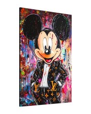 Micky Maus Leinwand Bild